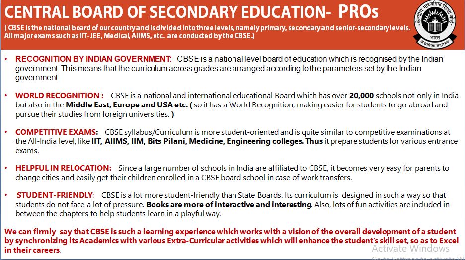 LKES why CBSE